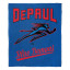 DePaul Blue Demons ALUMNI Silk Touch Throw Blanket...