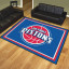 Detroit Pistons Ultra Plush 8x10 Area Rug