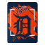 Detroit Tigers Micro Raschel 50 x 60 Team Blanket