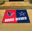 NFL House Divided Rivalry Rug Houston Texans - Dal...