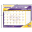 LSU Tigers 2025 NCAA 22 X 17 Desk Calendar