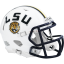 LSU Tigers NCAA Mini SPEED Helmet by Riddell - WHI...