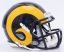 Los Angeles Rams NFL Throwback 1981-1999 Mini Helm...