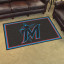 Miami Marlins 4x6 Area Rug