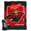 Minnesota Wild Micro Raschel 50 x 60 Team Blanket