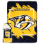 Nashville Predators Micro Raschel 50 x 60 Team Bla...