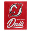 New Jersey Devils Plush Fleece Raschel Blanket 50 ...