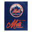 New York Mets Plush Fleece Raschel Blanket 50 x 60