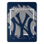 New York Yankees Micro Raschel 50 x 60 Team Blanke...