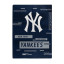 New York Yankees Large Plush Fleece Raschel Blanke...