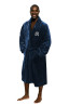 New York Yankees Mens Silk Touch Bath Robe (L/XL)
