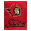Ottawa Senators Plush Fleece Raschel Blanket 50 x ...