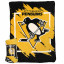 Pittsburgh Penguins Micro Raschel 50 x 60 Team Bla...