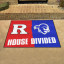 NCAA House Divided Rivalry Rug Rutgers Scarlet Kni...