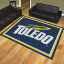 Toledo Rockets Ultra Plush 8x10 Area Rug