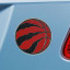 Toronto Raptors Color Metal Auto Emblem