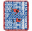 Tulsa Golden Hurricane Double Play Tapestry Blanke...
