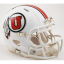 Utah Utes NCAA Mini SPEED Helmet by Riddell - MATT...