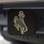 Wyoming Cowboys Black and Color Trailer Hitch Cove...