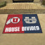 NCAA House Divided Rivalry Rug Utah Utes - Utah St...